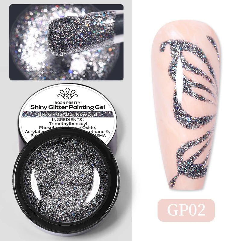 Sequin Nail Gel - Makupndmore