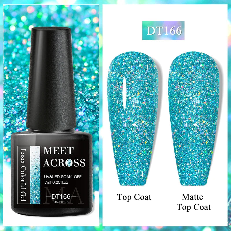 Glitter Nail polish - Makupandmore