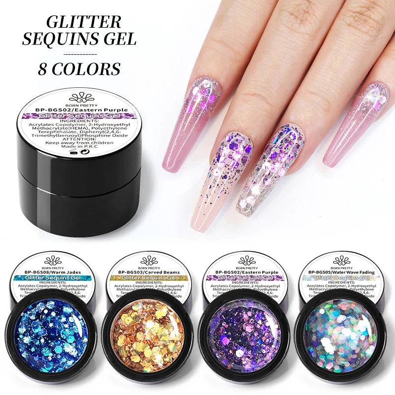 Sequin Nail Gel - Makupndmore