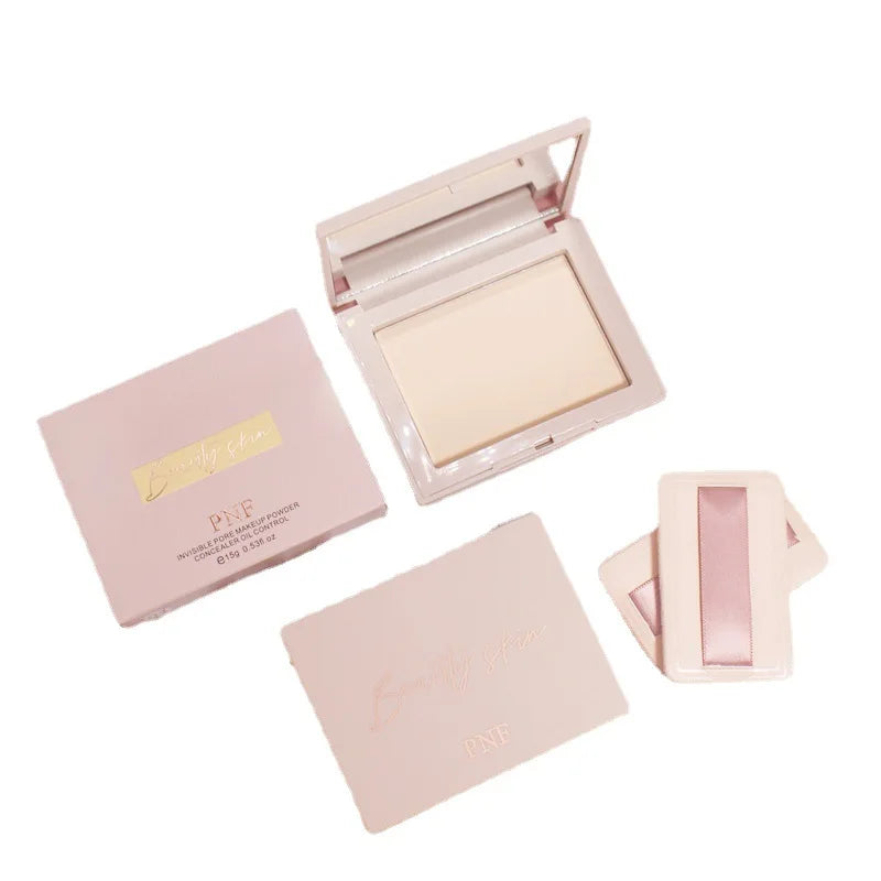 Translucent Face Powder Oil Control Concealer Setting Makeup Finishing Powder Natural Nude Facial Cosmetic Waterproof Gifts